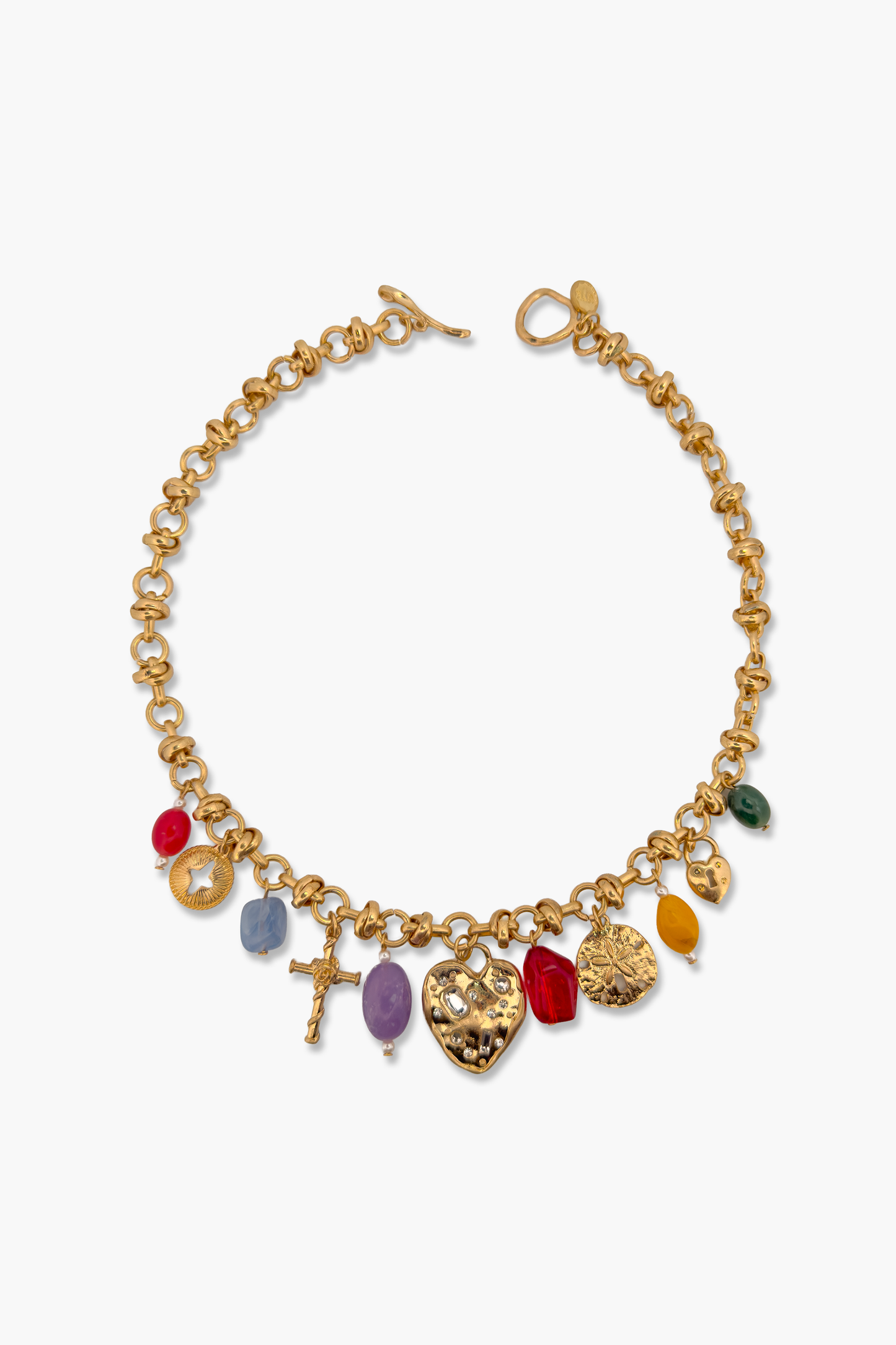 Multicolor Charm Necklace