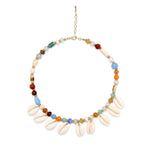 Sea Life Sea Shell and Beads Necklace