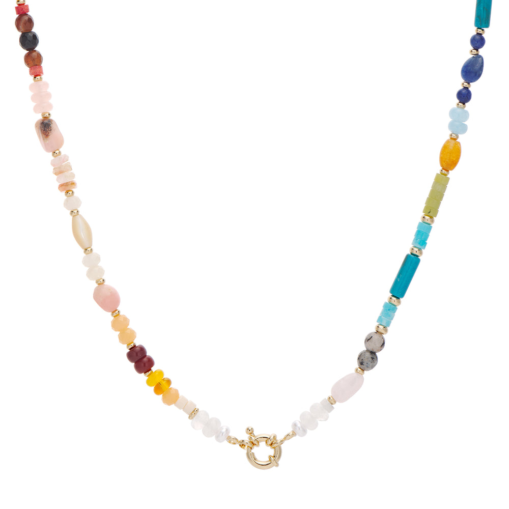 Multicolor Sea Beads Necklace