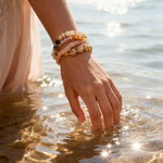 Seashell Cluster Bracelet