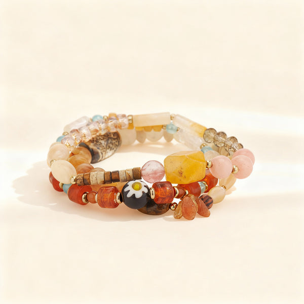 Layers of Sand and Color Bracelet