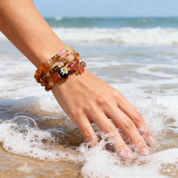 Layers of Sand and Color Bracelet