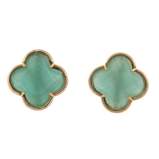 Gold Topaz Drop Earrings
