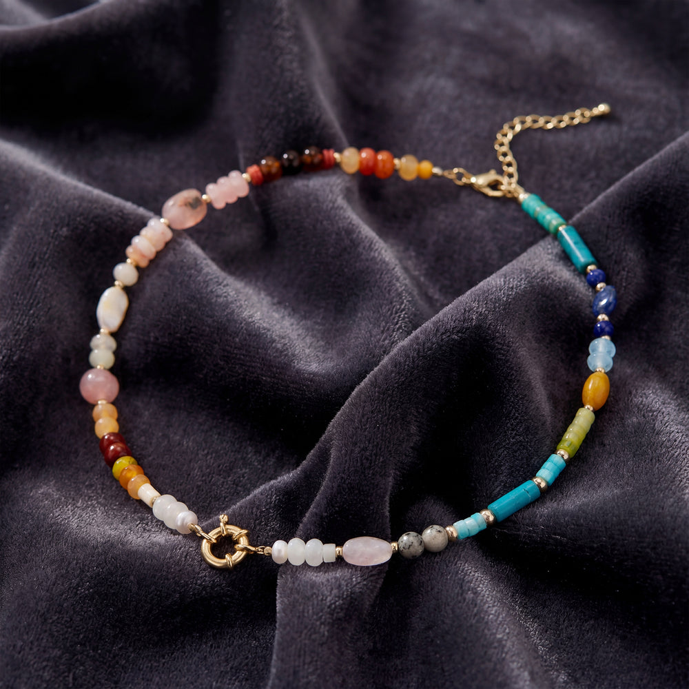Multicolor Sea Beads Necklace