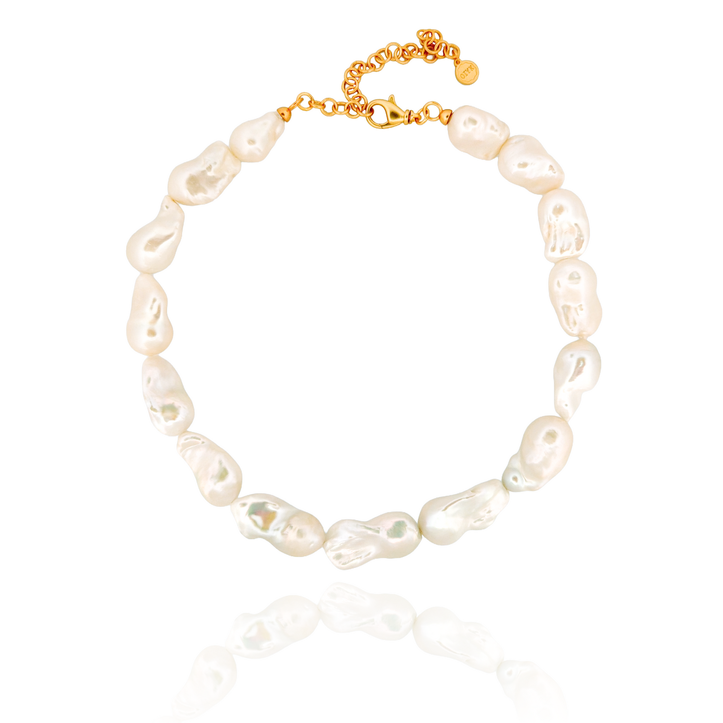 Large Baroque Pearl Necklace